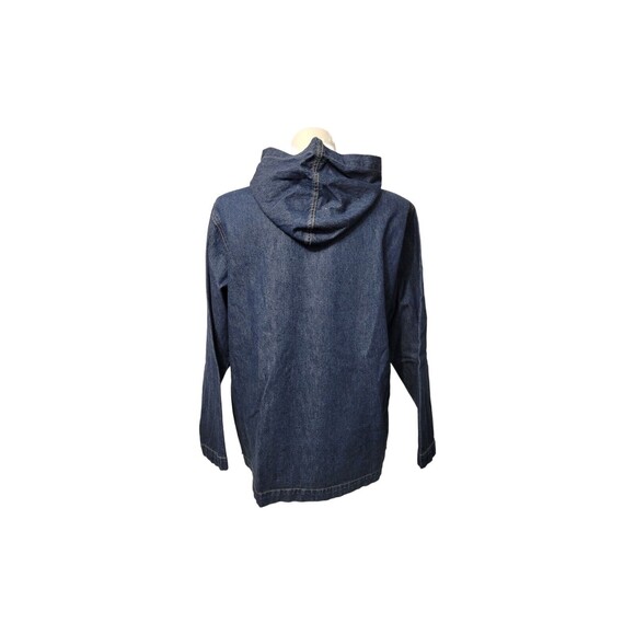 Blass Sport Denim Jean Jacket Women 1X Blue Cotton - Picture 3 of 5